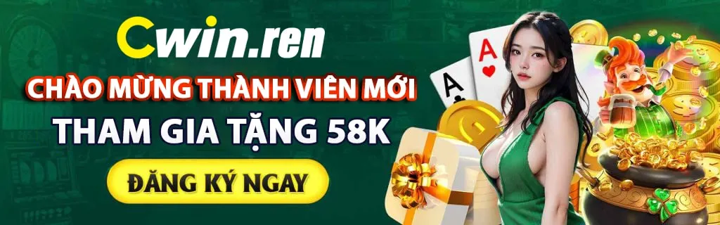 Đăng ký Cwin26 tặng 58k